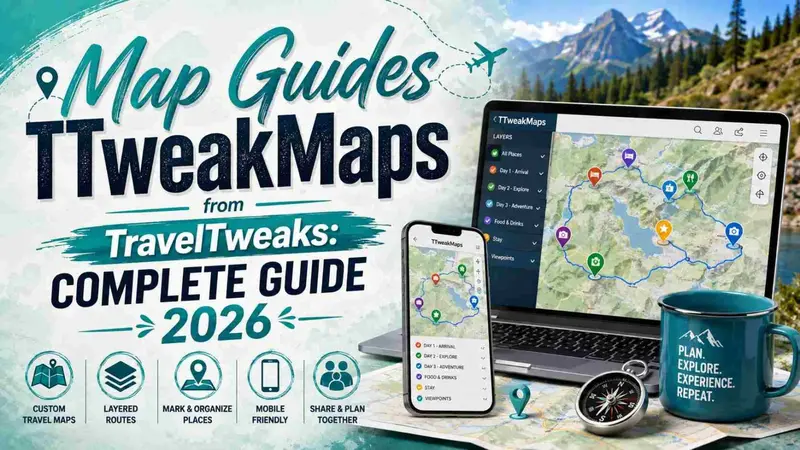 Map guides TTweakMaps from TravelTweaks